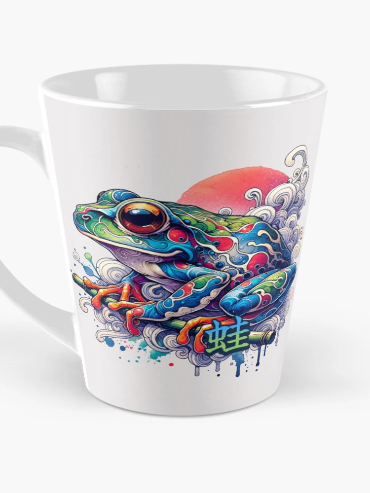 Thumbnail 3 of 4, Coffee Mug, frog designed and sold by Ultimate-Rabbit.