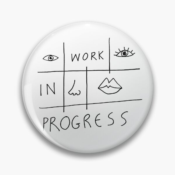 Item preview, Work In Progress designed and sold by GoodGoodCompany.