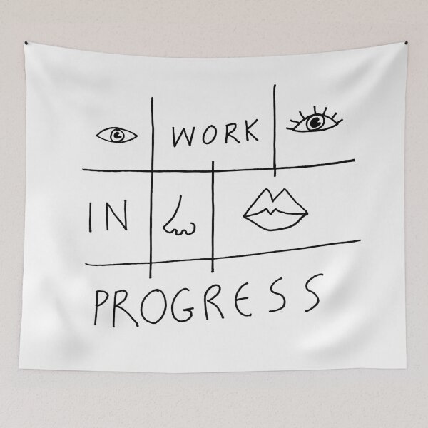 Item preview, Work In Progress designed and sold by GoodGoodCompany.