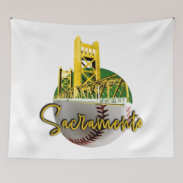 Item preview, Sacramento A's Bridge Rendition Logo for Picaflor Clothing Brand designed and sold by picaflorstore.