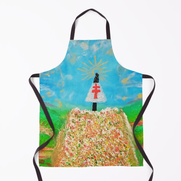 Item preview, Virgin of Pilar in a Field of Flowers designed and sold by Artedesigual_.