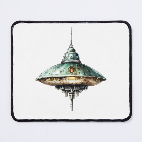 Item preview, Alien Spaceship - Sci-Fi Spacecraft designed and sold by bapupa.