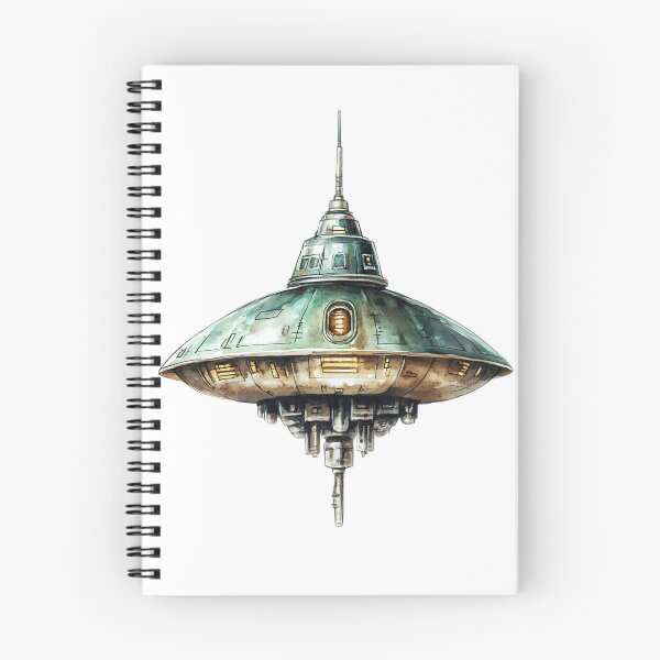 Item preview, Alien Spaceship - Sci-Fi Spacecraft designed and sold by bapupa.