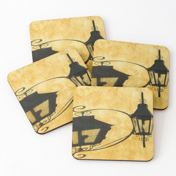 Item preview, Black rustic lamp with shade on ochre wall designed and sold by Eckart Mayer Photography.