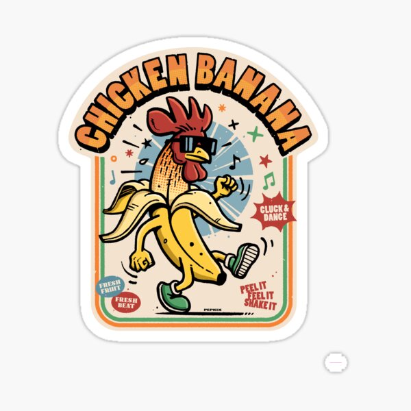 Item preview, Chicken Banana designed and sold by PEPKIX shop.