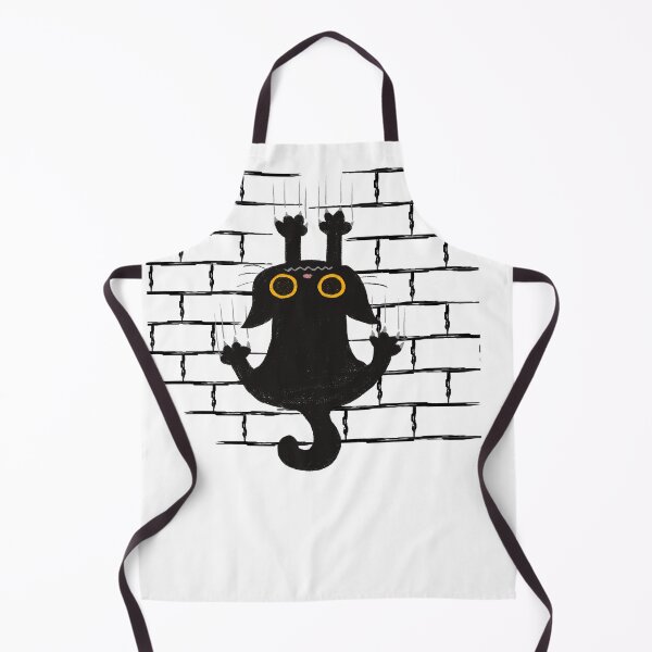 Item preview, Black Cat Falls From Wall designed and sold by nuchy.