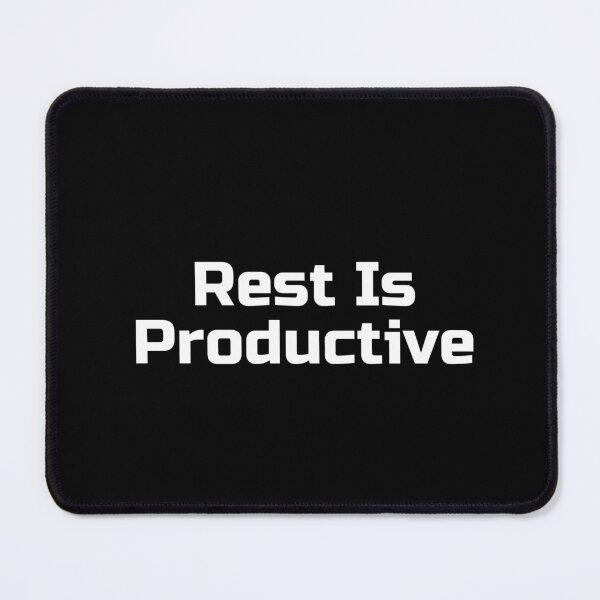 Item preview, Rest Is Productive designed and sold by Ninjacatoff.