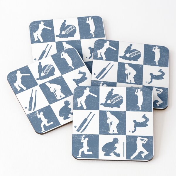 Item preview, Cricket Players Blue designed and sold by Primroaddesigns.