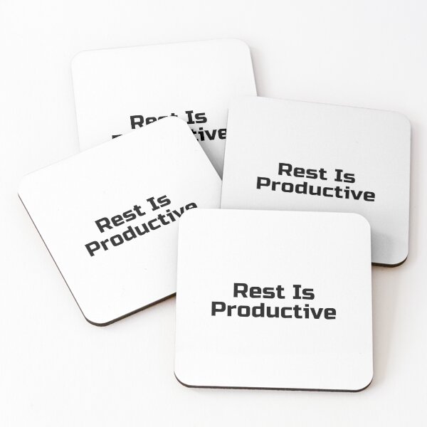 Item preview, Rest Is Productive designed and sold by Ninjacatoff.