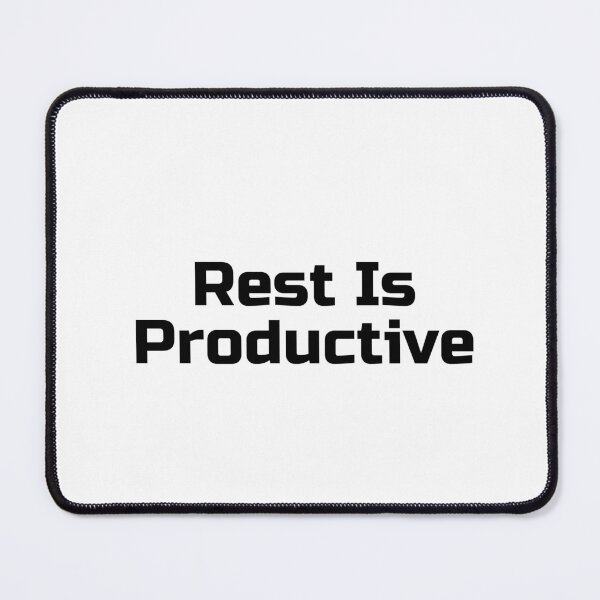 Item preview, Rest Is Productive designed and sold by Ninjacatoff.