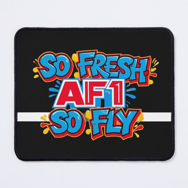 Item preview, "AF1 So Fresh - So Fly" Nike Air Force One Tribute T-Shirt designed and sold by That90sGuyNZ.