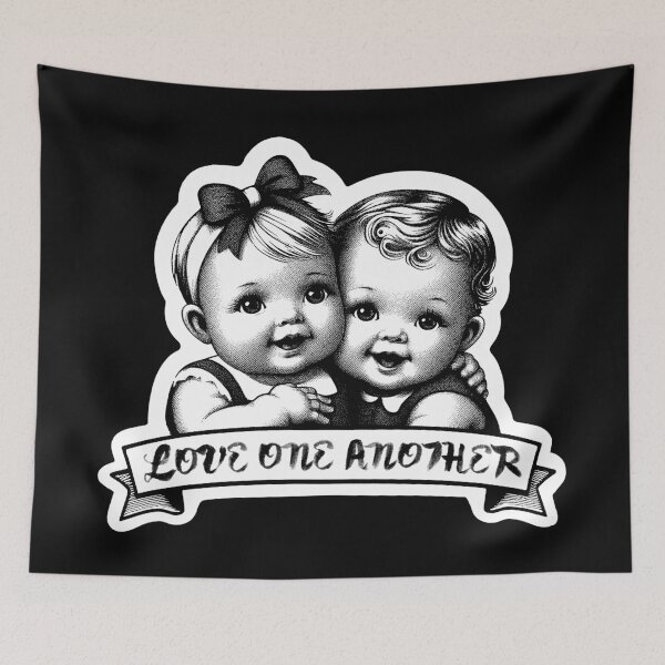 Item preview, John 13:34 Love One Another designed and sold by plushism.