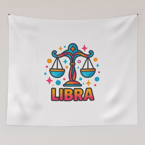 Item preview, Libra Zodiac Sign T-Shirt – Balanced & Stylish Horoscope Design designed and sold by sifo2024.