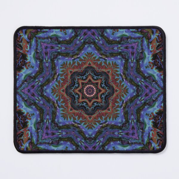 Item preview, Plasmaria K1 Red Purple Blue Star Mandala Design designed and sold by Plasmaria.