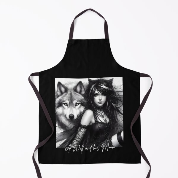Item preview, A Wolf and his Moon designed and sold by Magna Mater.