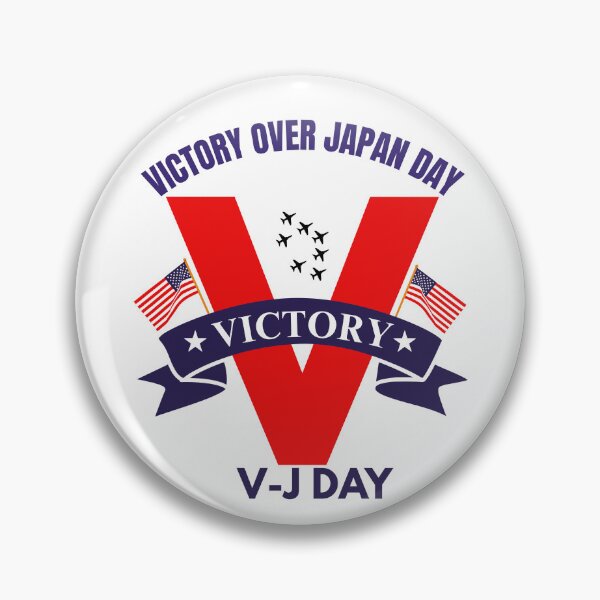 Item preview, VJ day 80th anniversary 2025 V  J Day USA flag designed and sold by Minimalismat.