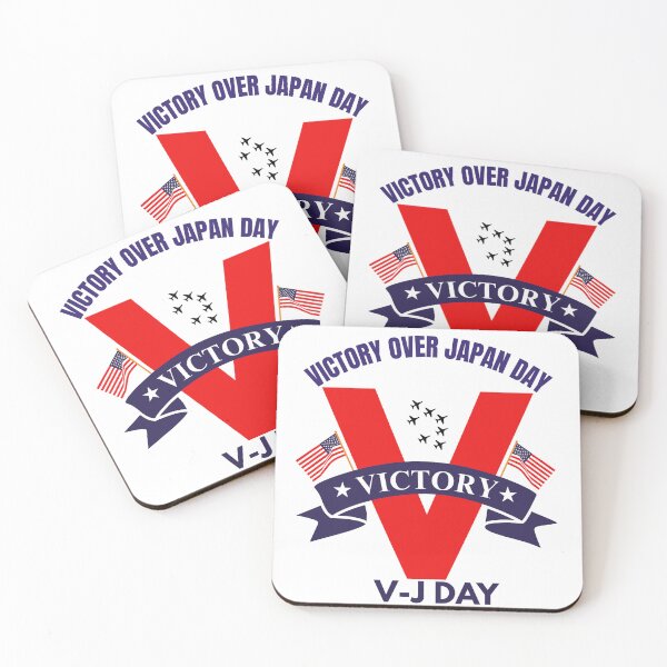 Item preview, VJ day 80th anniversary 2025 V  J Day USA flag designed and sold by Minimalismat.
