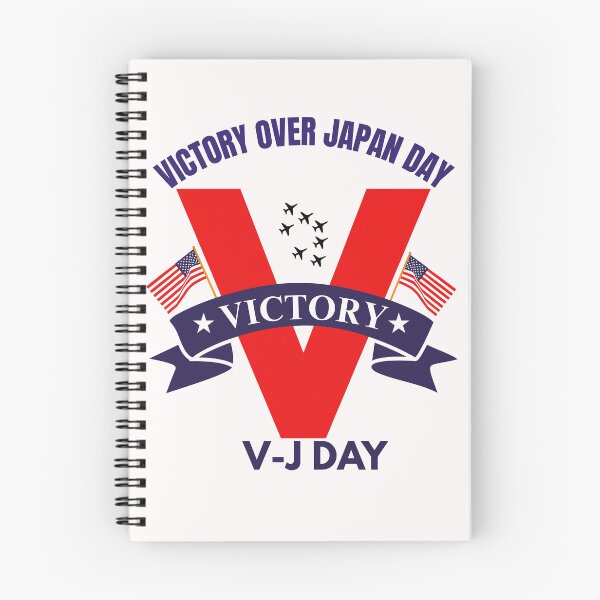 Item preview, VJ day 80th anniversary 2025 V  J Day USA flag designed and sold by Minimalismat.