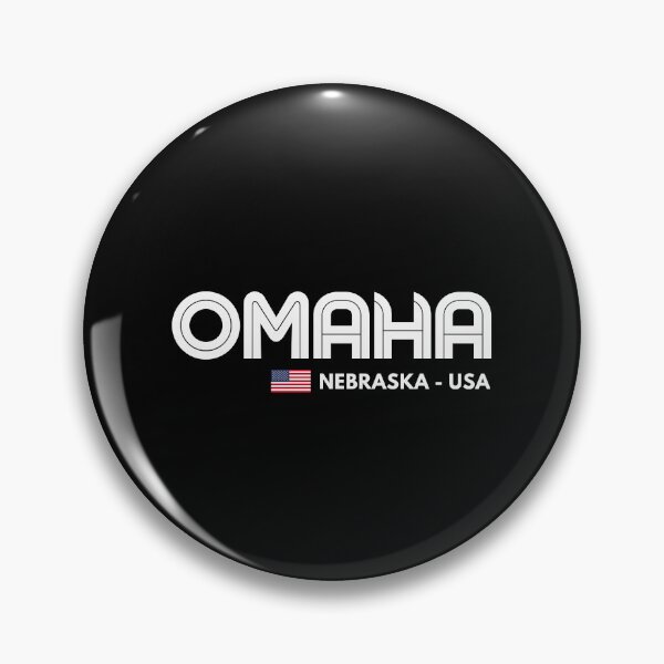 Item preview, Omaha - Nebraska - USA  designed and sold by Sketch-Shack.