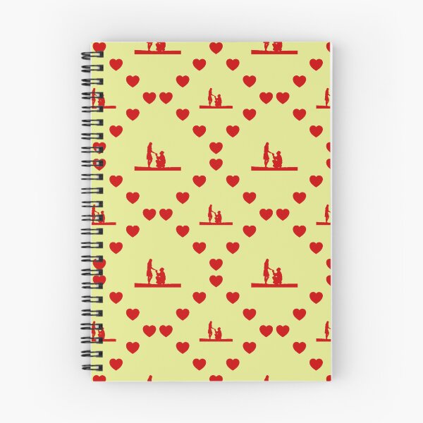 Item preview, Heiratsantrag Nahtloses Herzmuster Demande en mariage Motif de cœur sans couture Marriage Proposal Seamless Heart Pattern Proposta di matrimonio senza cuciture Modello di cuore senza cuciture designed and sold by TheIconSmith.