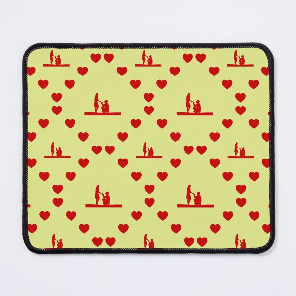 Item preview, Heiratsantrag Nahtloses Herzmuster Demande en mariage Motif de cœur sans couture Marriage Proposal Seamless Heart Pattern Proposta di matrimonio senza cuciture Modello di cuore senza cuciture designed and sold by TheIconSmith.