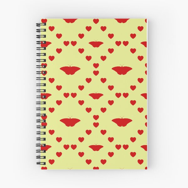 Item preview, Monarchfalter Nahtloses Herzmuster Papillon monarque Motif de cœur sans couture Monarch Butterfly Seamless Heart Pattern Farfalla monarca Modello di cuore senza cuciture designed and sold by TheIconSmith.