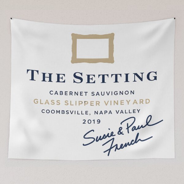 Item preview, The Setting Wine Label - Cabernet Sauvignon - Glass Slipper Vineyard - Coombsville, Napa Valley 2019 designed and sold by WAUZ.