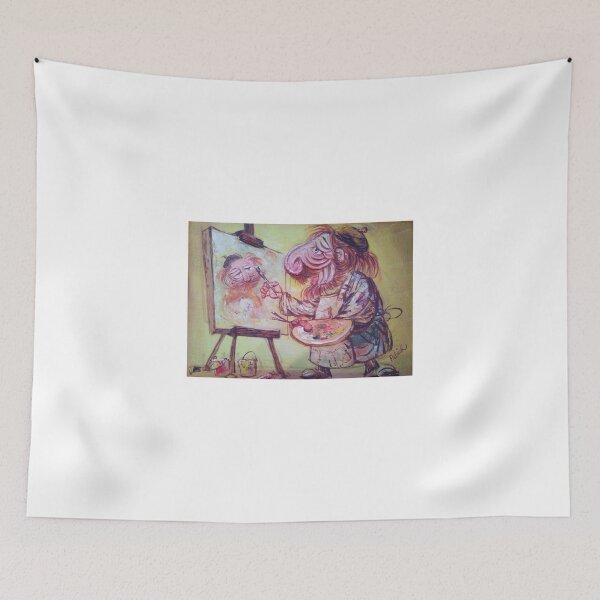 Item preview, Cartoon Painter Painting Artist - Oil  designed and sold by chaufineart.