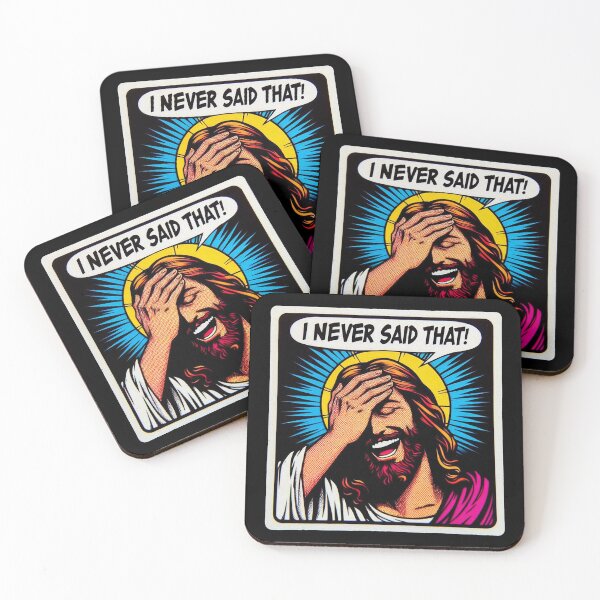 Item preview, Jesus Never Said That designed and sold by plushism.