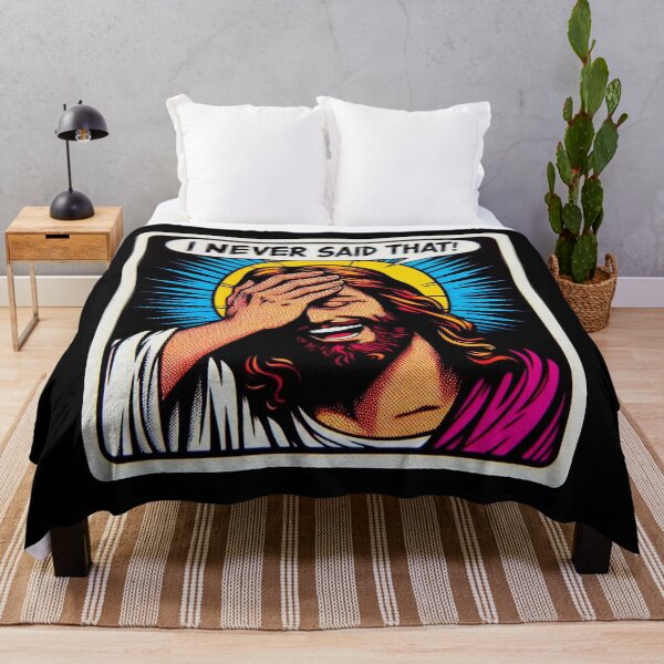 Item preview, Jesus Never Said That designed and sold by plushism.