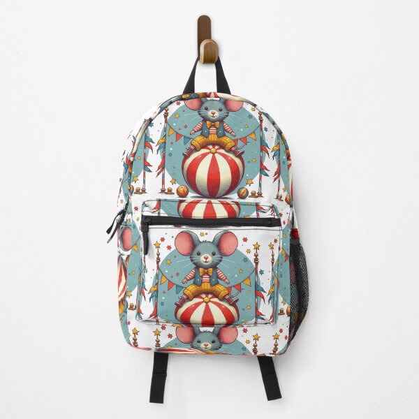 Item preview, Vintage Style Digital Illustration of a Circus Mouse designed and sold by Brushlight Studio.