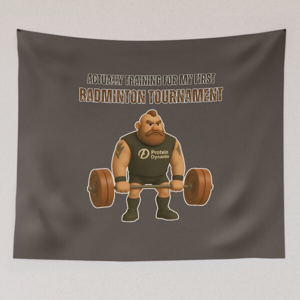 Item preview, Actually training for my first Badminton Tournament designed and sold by SH3RL0CKK.