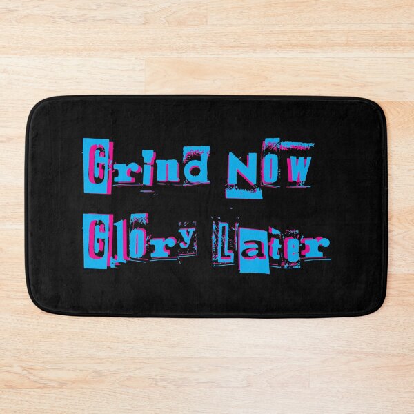 Item preview, Badass Gym Quotes to Fuel Your Workout | Grind Now Glory Later designed and sold by typoinspired.