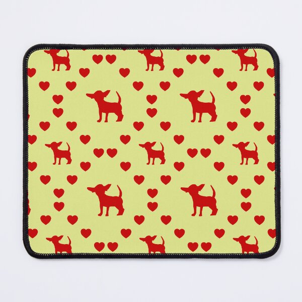 Item preview, Chihuahua Seamless Heart Pattern Chihuahua Modèle de cœur sans couture Chihuahua Seamless Heart Pattern Chihuahua Modello di cuore senza cuciture designed and sold by TheIconSmith.