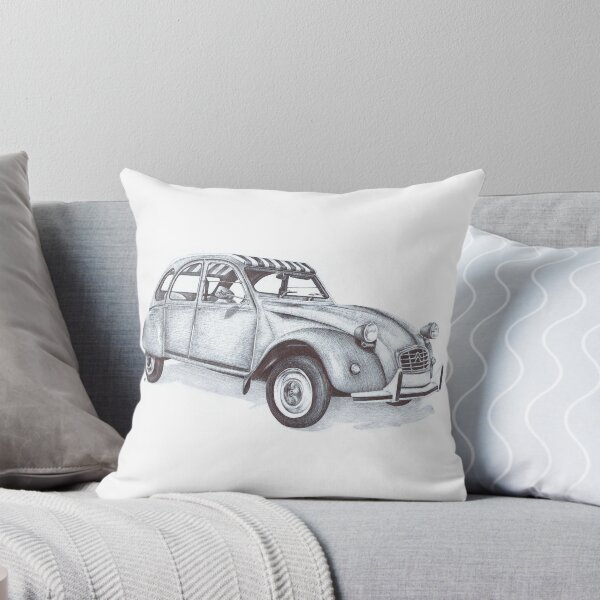 Item preview, Citroen 2CV Car Biro Drawing designed and sold by ArtAFT.