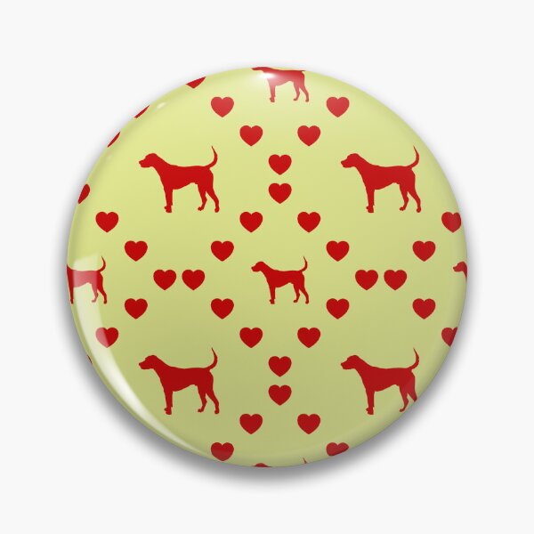 Item preview, Foxhound Nahtloses Herzmuster Foxhound Modèle de cœur sans couture Foxhound Seamless Heart Pattern Modello di cuore senza cuciture Foxhound designed and sold by TheIconSmith.