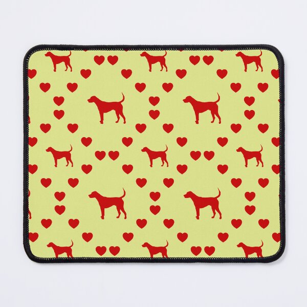 Item preview, Foxhound Nahtloses Herzmuster Foxhound Modèle de cœur sans couture Foxhound Seamless Heart Pattern Modello di cuore senza cuciture Foxhound designed and sold by TheIconSmith.