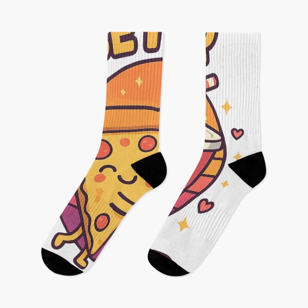 Item preview, Better Together – Cute Pizza and Soda Retro Kawaii Design designed and sold by Rushurban.