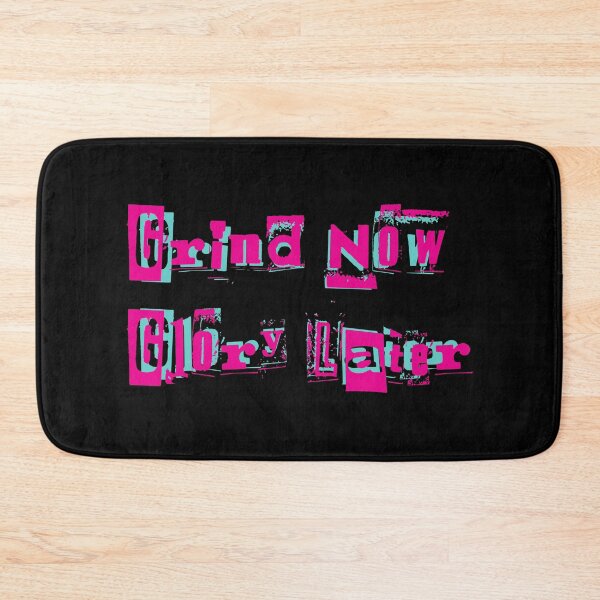 Item preview, Badass Gym Quotes to Fuel Your Workout | Grind Now Glory Later designed and sold by typoinspired.