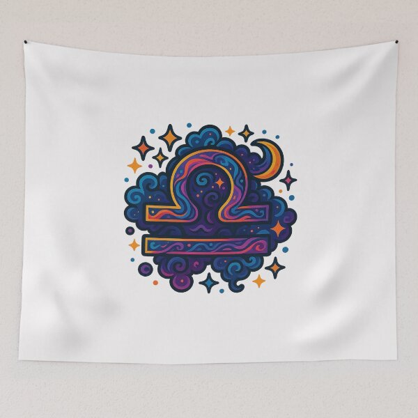 Item preview, Libra Zodiac Sign T-Shirt – Balanced & Stylish Horoscope Design 1 designed and sold by sifo2024.
