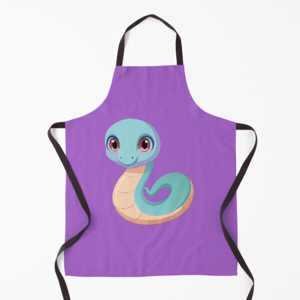 Item preview, Baby Blue Snake with Pink Eyes designed and sold by artSchip.