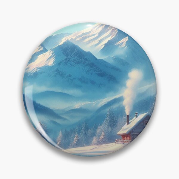 Item preview, Snowy Mountain #3 designed and sold by JALNERVION SHOP.