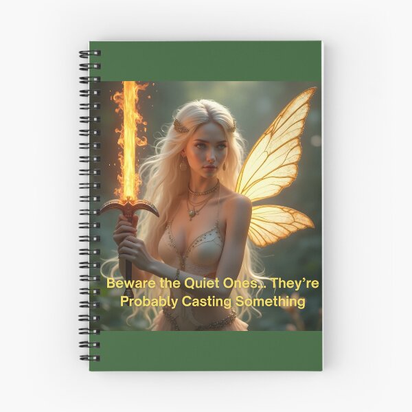 Item preview, Beware the Quiet Ones… They’re Probably Casting Something designed and sold by vividcrucibledesigns.