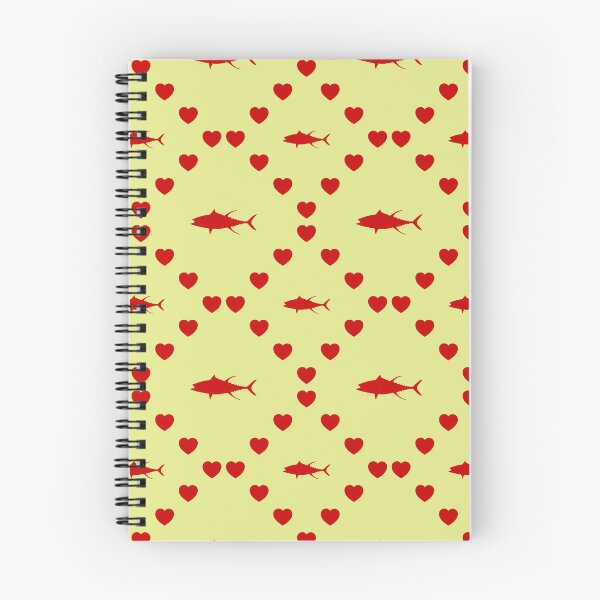Item preview, Yellow Fin Tuna Seamless Heart Pattern Jockey sur cheval Motif de cœur sans couture Yellow Fin Tuna Seamless Heart Pattern Tonno pinna gialla Pattern cuore senza cuciture designed and sold by TheIconSmith.