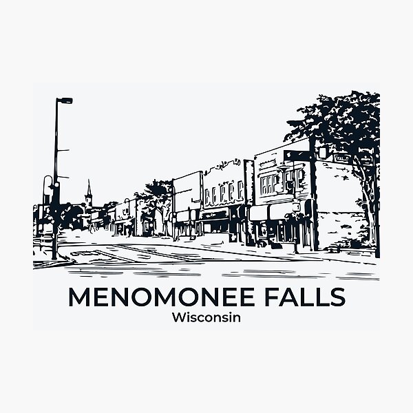 Item preview, Menomonee Falls - Wisconsin designed and sold by Lakeric.