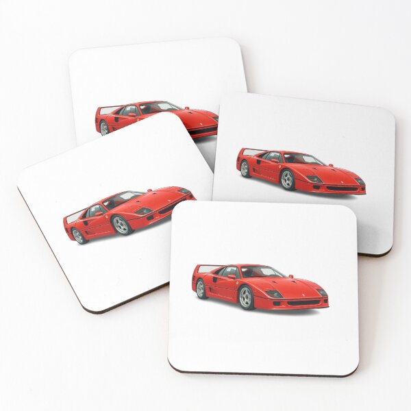 Item preview, Back in Rosso – Ferrari F40 designed and sold by Pit Stop Prints.