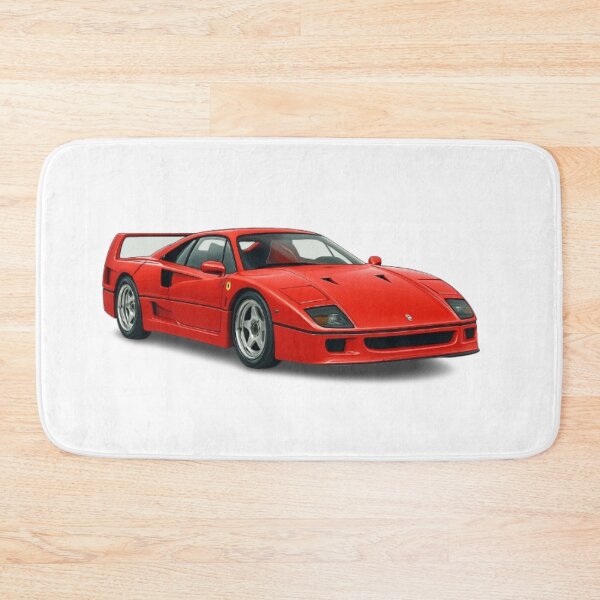 Item preview, Back in Rosso – Ferrari F40 designed and sold by Pit Stop Prints.