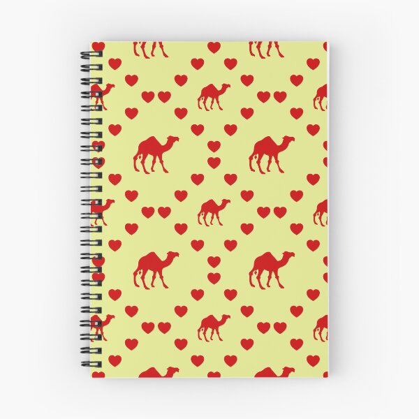 Item preview, Camel Seamless Heart Pattern Ange Motif de cœur sans couture Camel Seamless Heart Pattern Cammello Pattern cuore senza cuciture designed and sold by TheIconSmith.