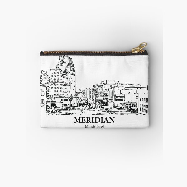 Item preview, Meridian - Mississippi designed and sold by Lakeric Cityscapes.