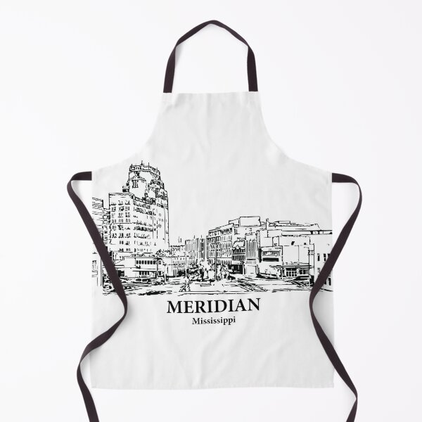 Item preview, Meridian - Mississippi designed and sold by Lakeric Cityscapes.